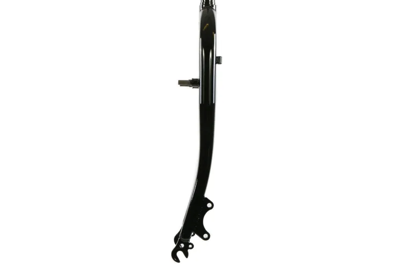 26 Inch Hybrid Fork 1 1/8 Threaded Black-1